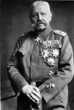 Generalfeldmarschall Paul v. Hindenburg