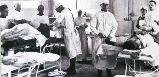 A U.S. Army field hospital in World War I. The Army Reserve's contribution to Army DOD